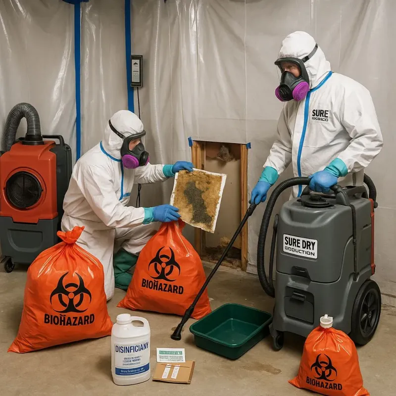 Contaminated Water Handling Protocols process in Sumner, WA