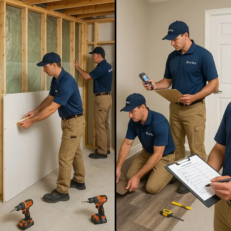 Repairs and Reconstruction process in Sumner, WA
